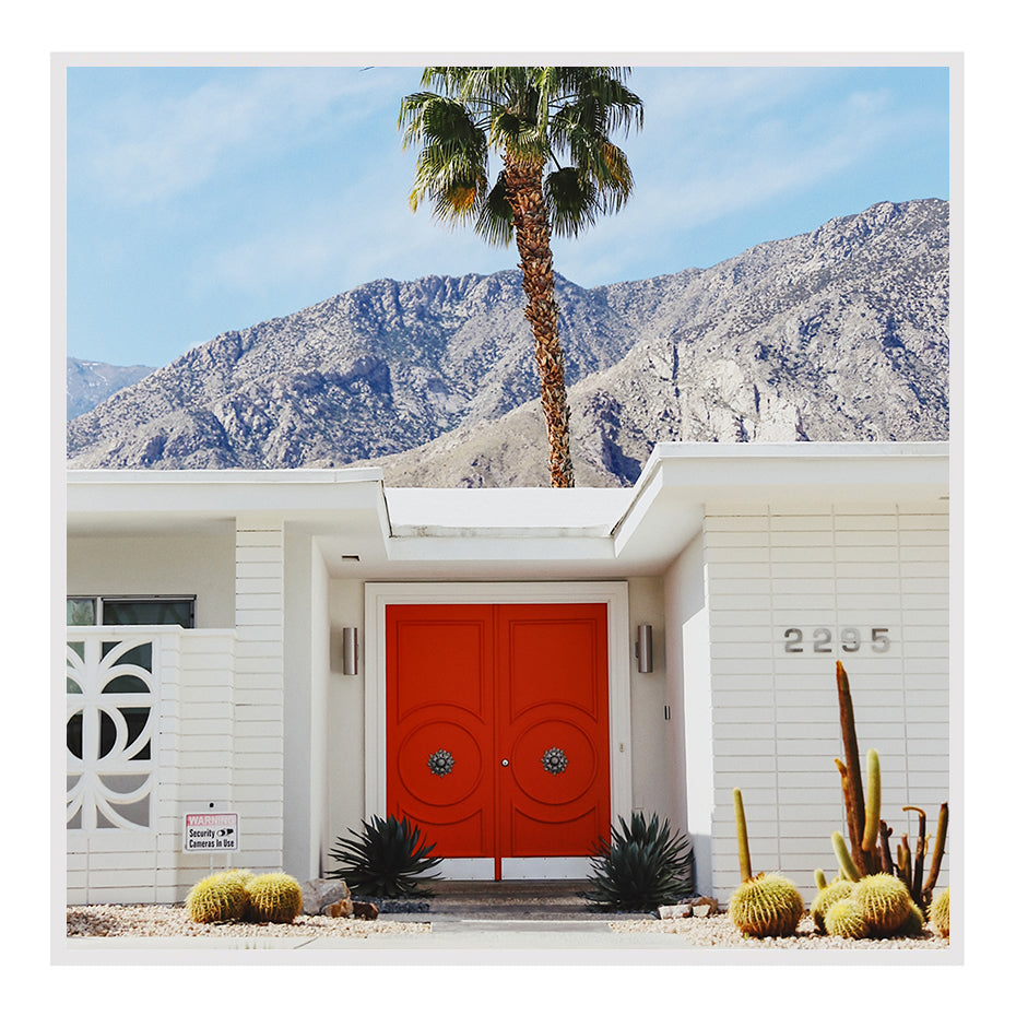 Red Doors Palm Springs Art