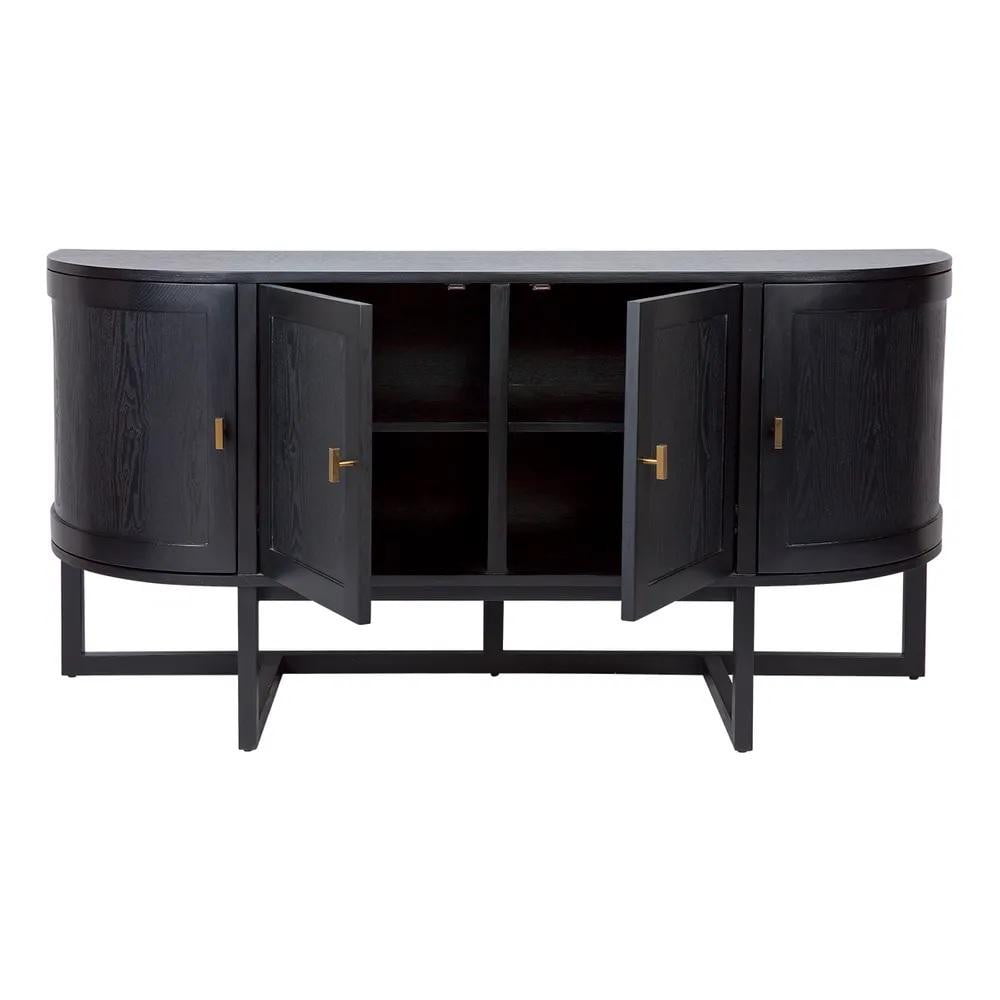 Theodore Designer Black Buffet | Attica House Luxury Furniture