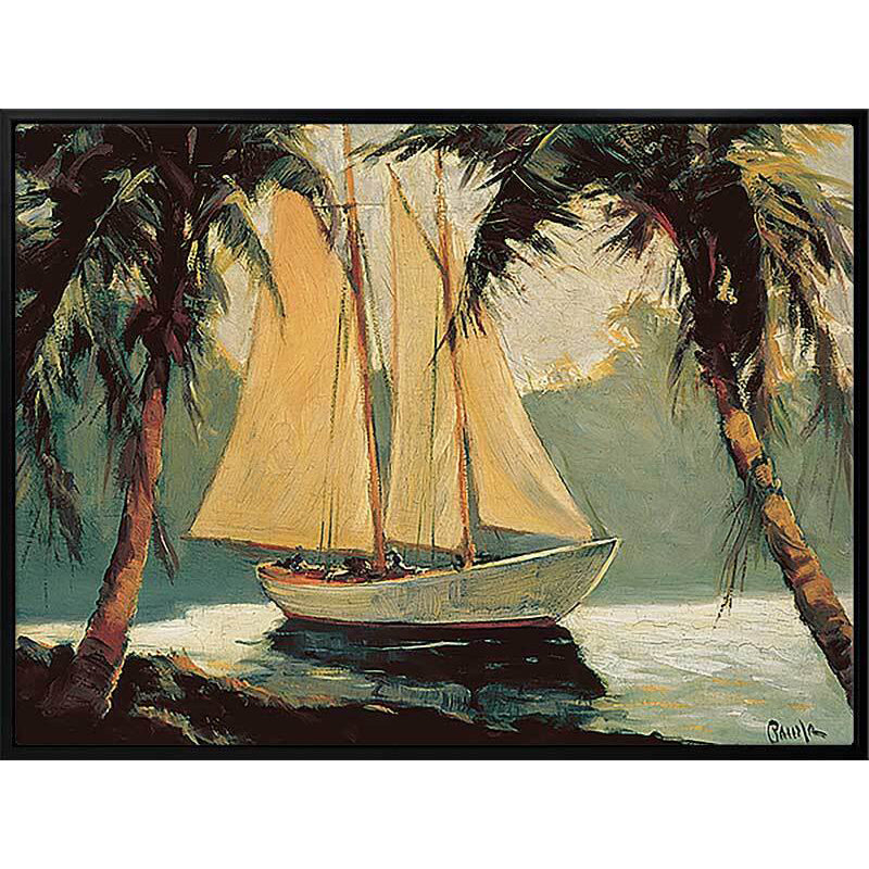 Golden Sails Canvas Art Print