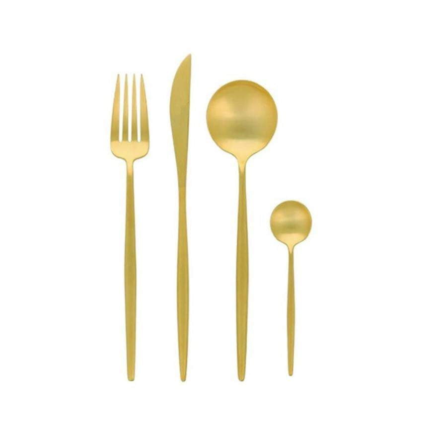 Coco Gold Cutlery Set