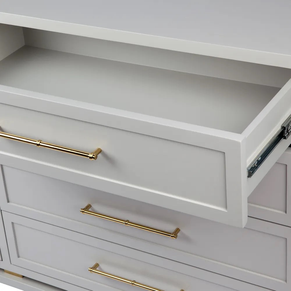 Pearl Grey Chest of Drawers